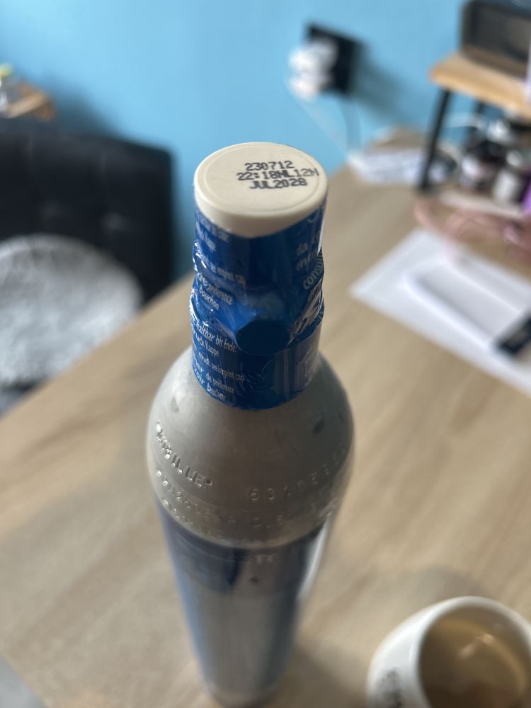 Soda stream niebieska