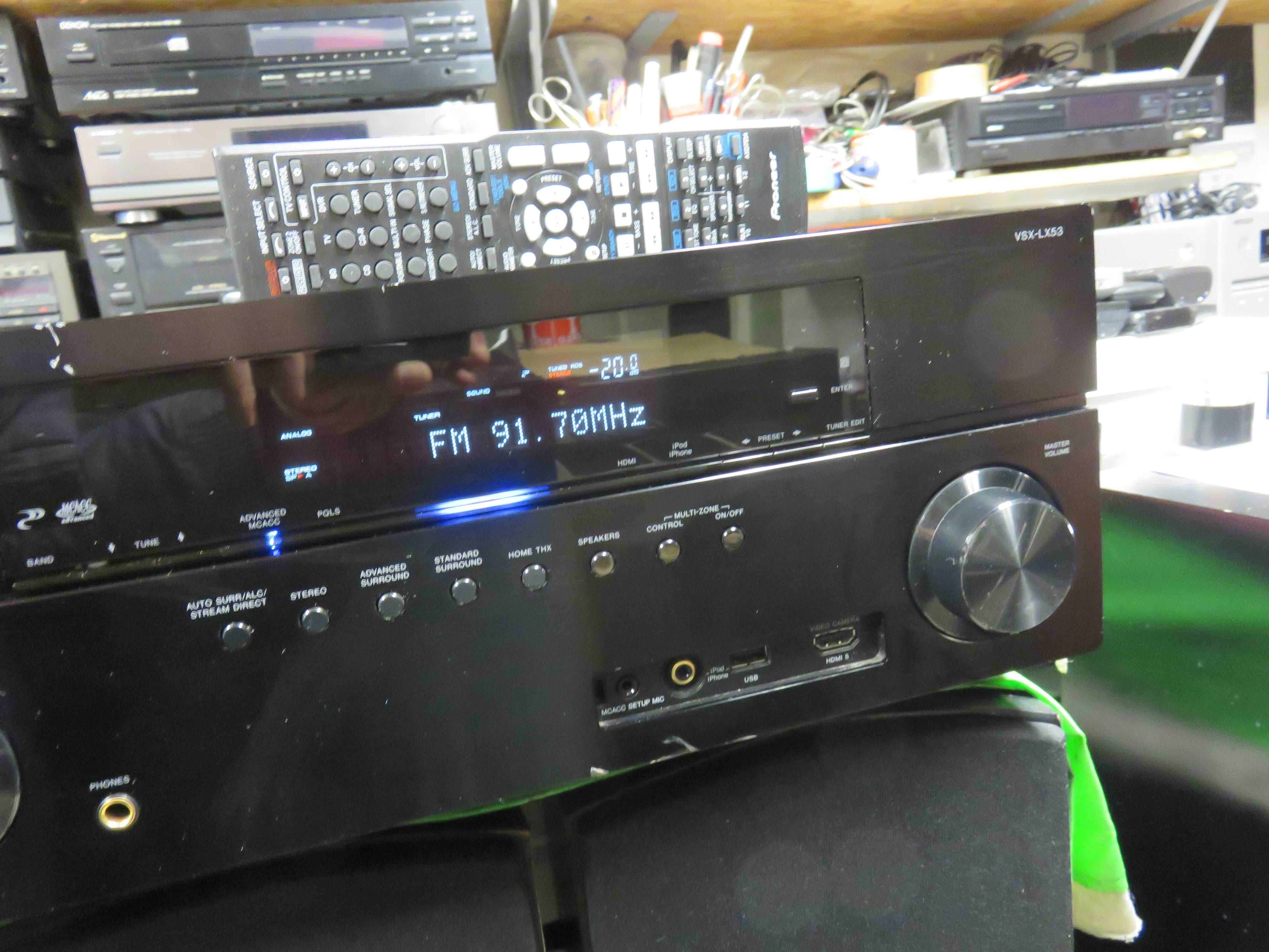 Amplituner Pioneer VSX-LX53 HDMI optyka Pilot USB