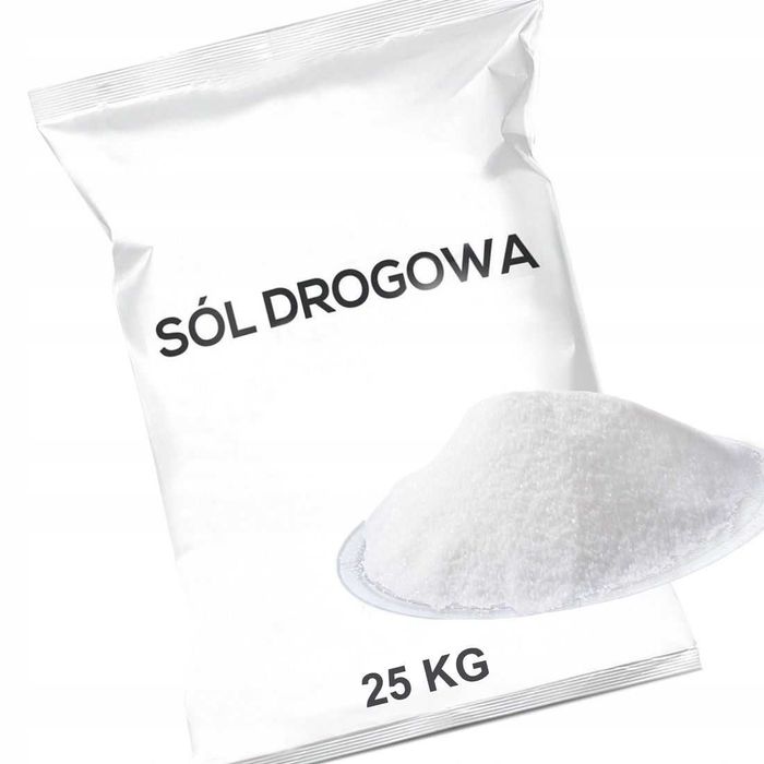 Sól Drogowa Kłodawa workowana 25kg Luz