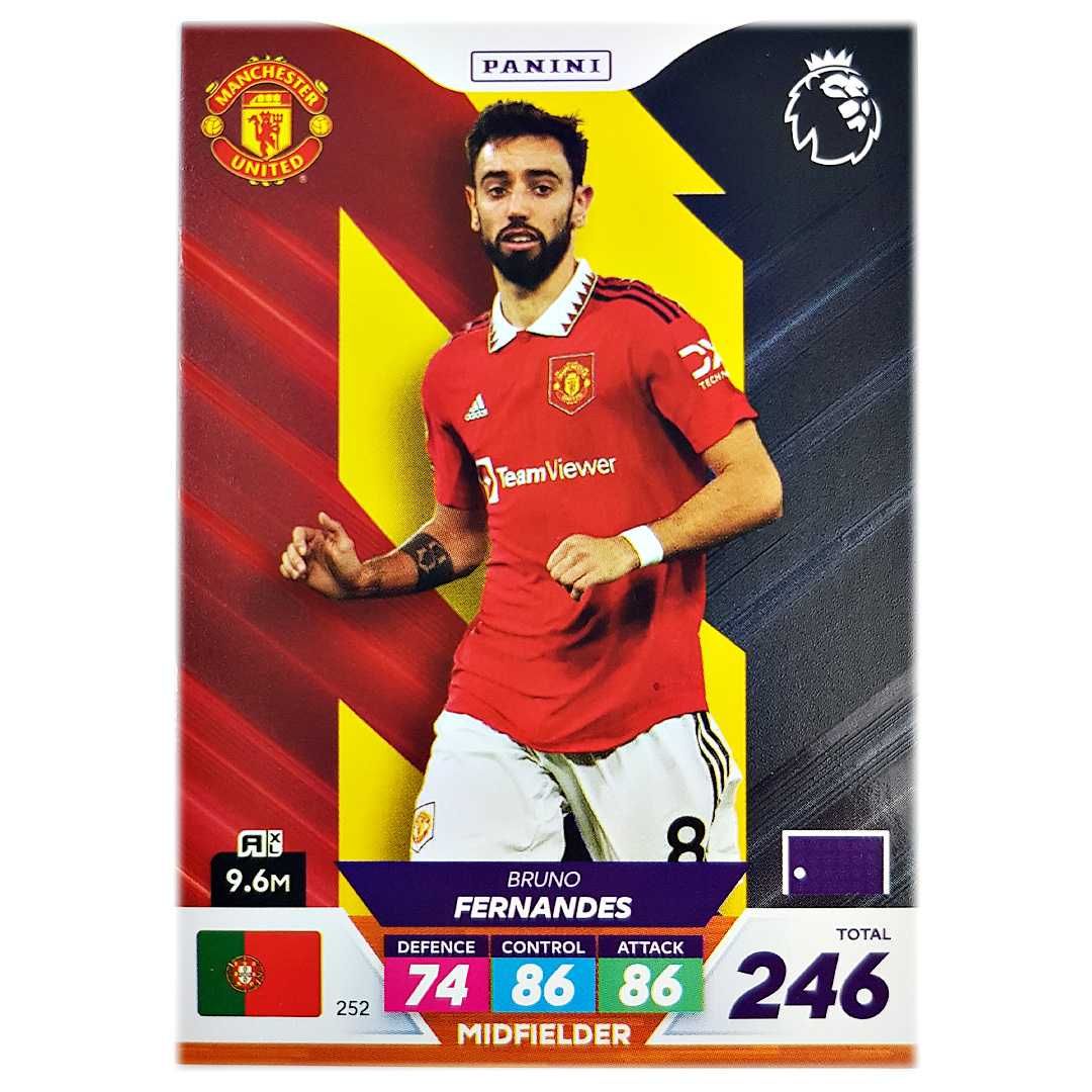 Karta Panini 252 Premier League 2023 Plus Bruno Fernandes