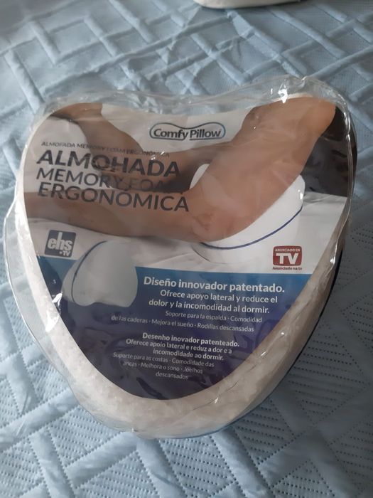 Almofadas ergonómicas para as pernas