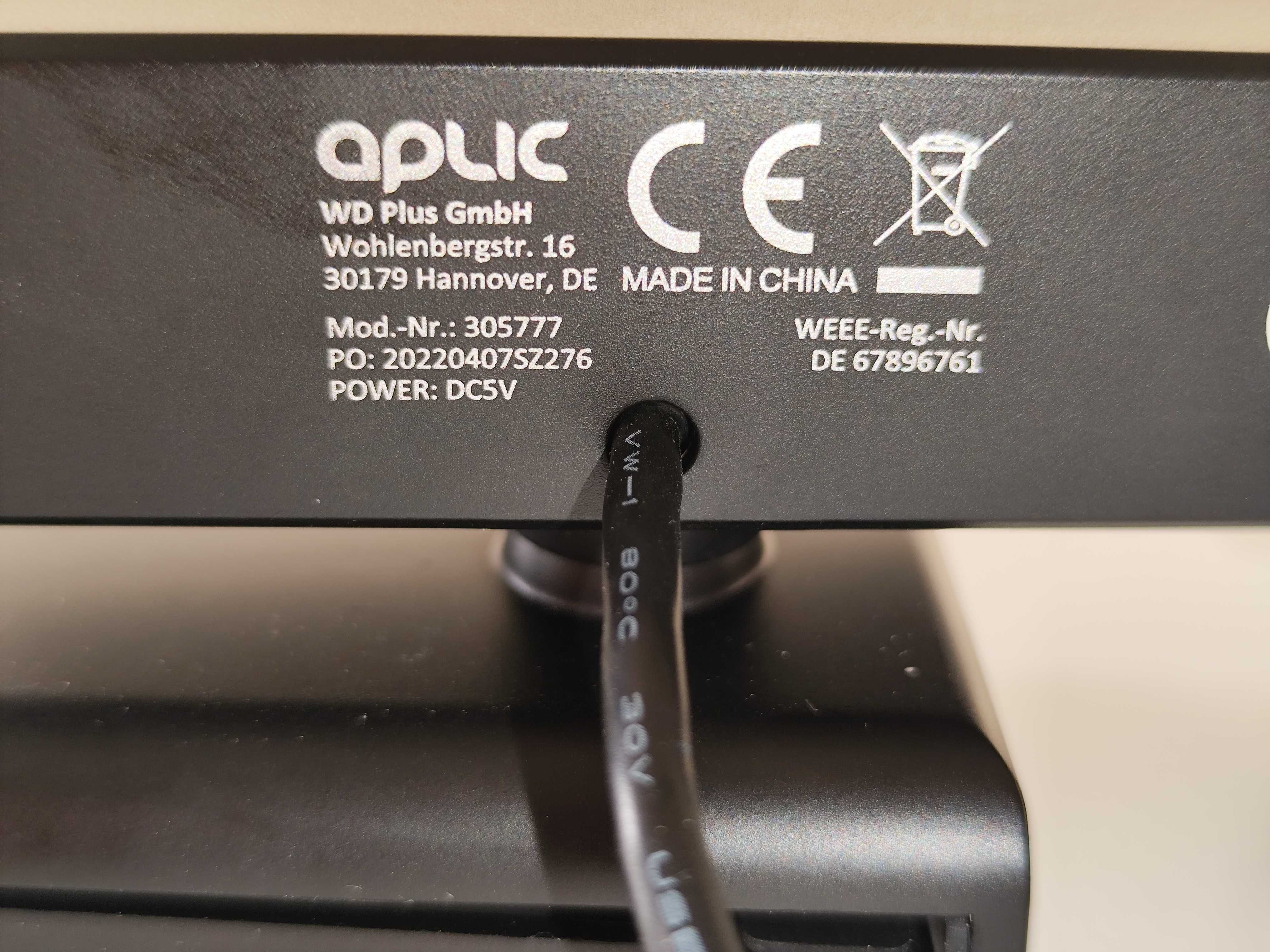 Kamerka USB 1080p firmy APLIC