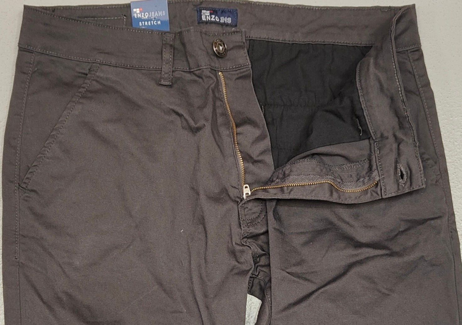 Wr) ENZO 989 Strech Jeans oryginalne spodnie męskie Roz.36R