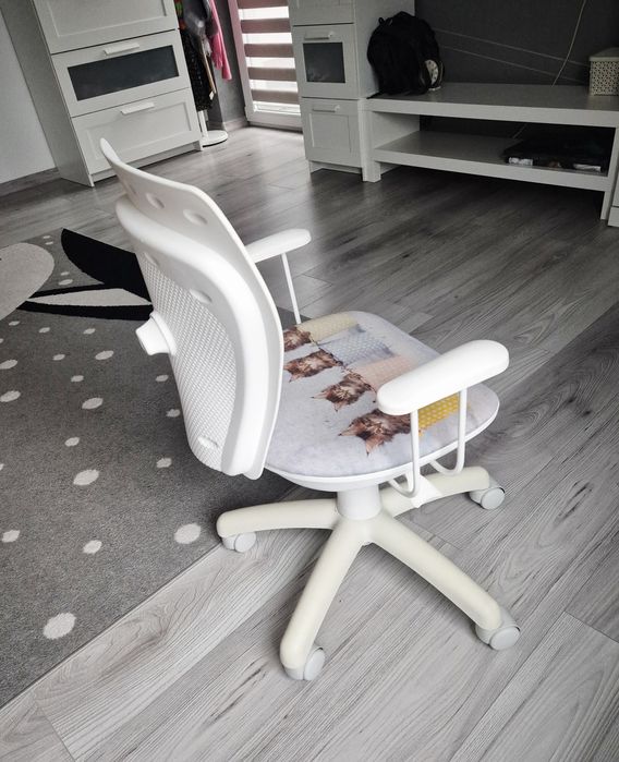 Krzesło biurkowe MINISTYLE - białe dziecięce