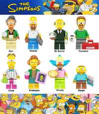 Coleção de bonecos minifiguras The Simpsons nº4 (compatíveis Lego)