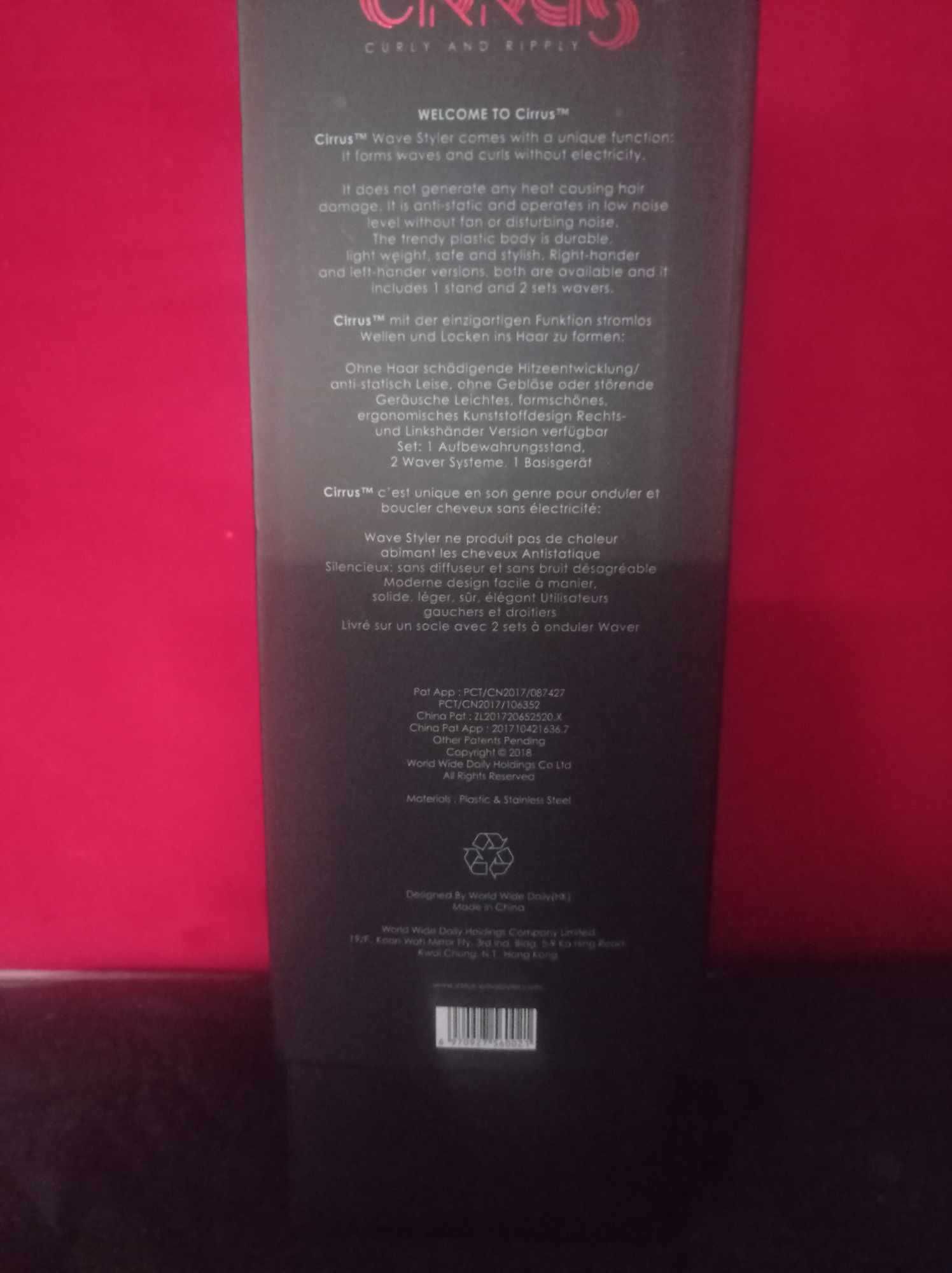 Lokówka szczotka Cirrus Wave Styler bez prądu i ciepła