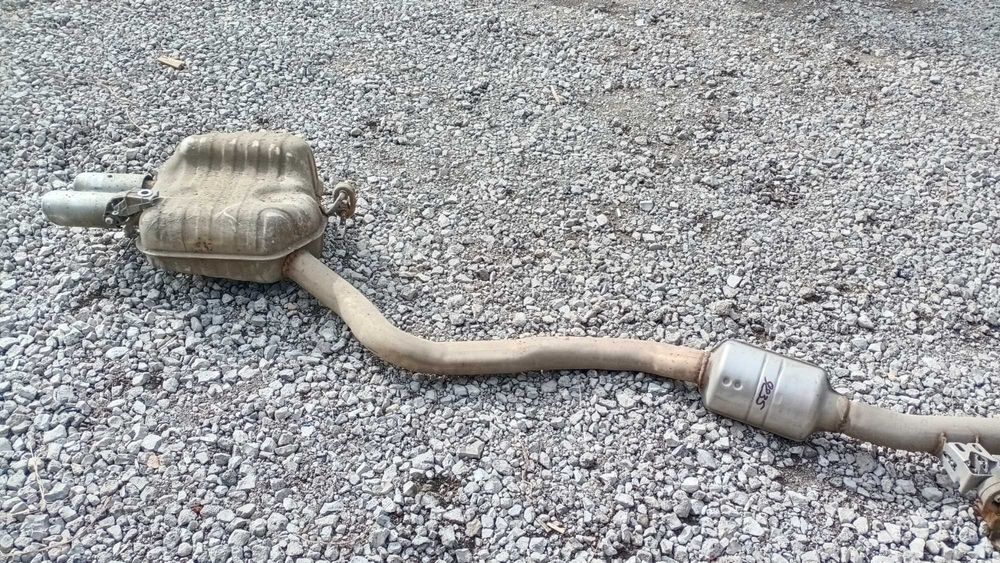 Выхлопная труба глушитель катализатор Ауди А4 2,0 Б8 Audi A4 B8 2.0TDI