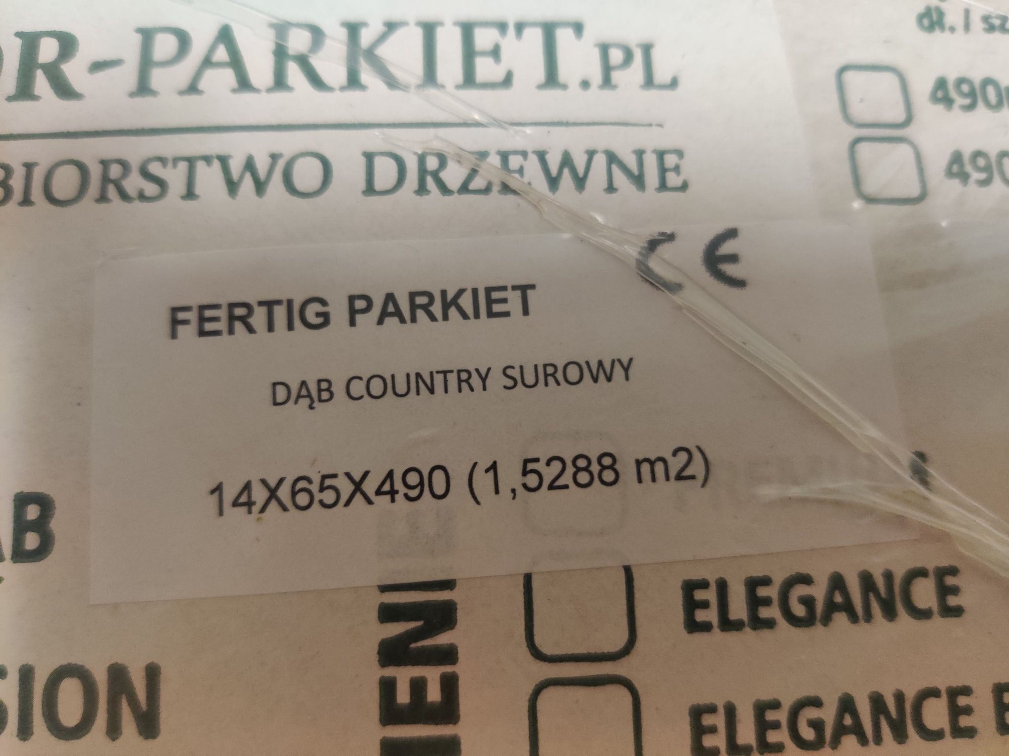 Fertig Parkiet Dąb Country Surowy 1,5288m2 paczka 1szt.