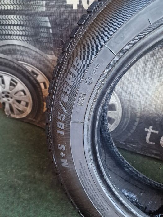 Opony zimowe 185/65/15 Sava Komplet 6.3mm