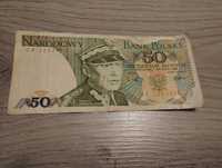 Banknot 50 Złotych PRL