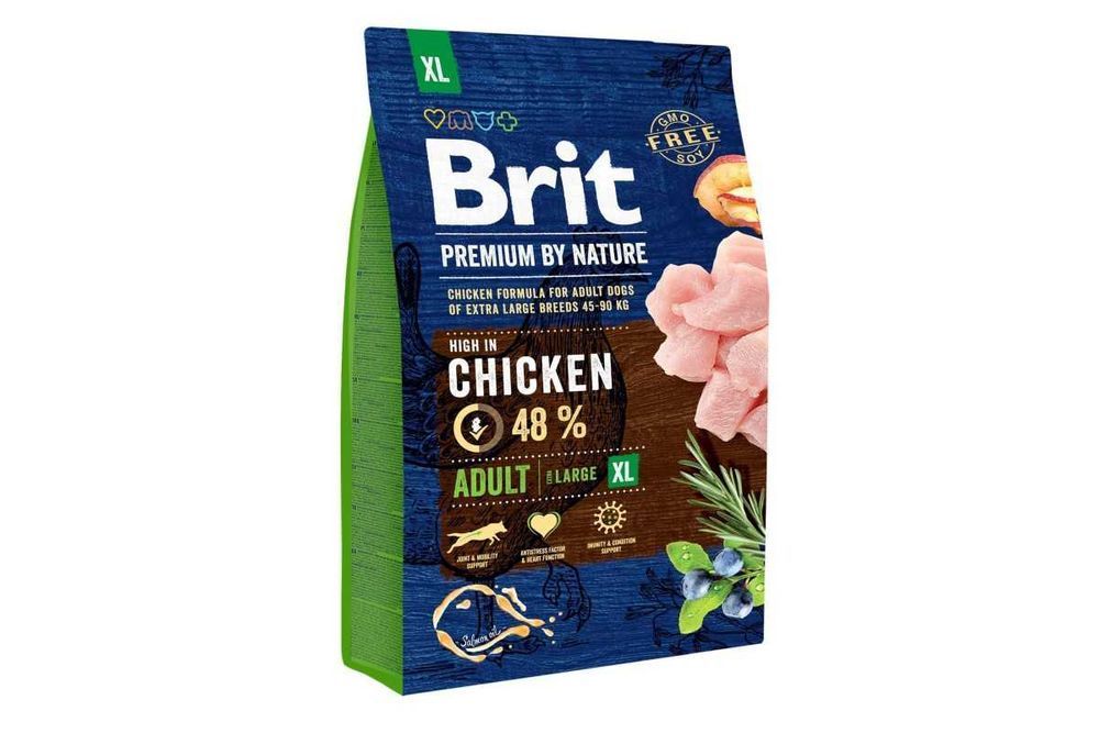 Brit Premium Adult XL  корм для собак крупных пород х 15кг