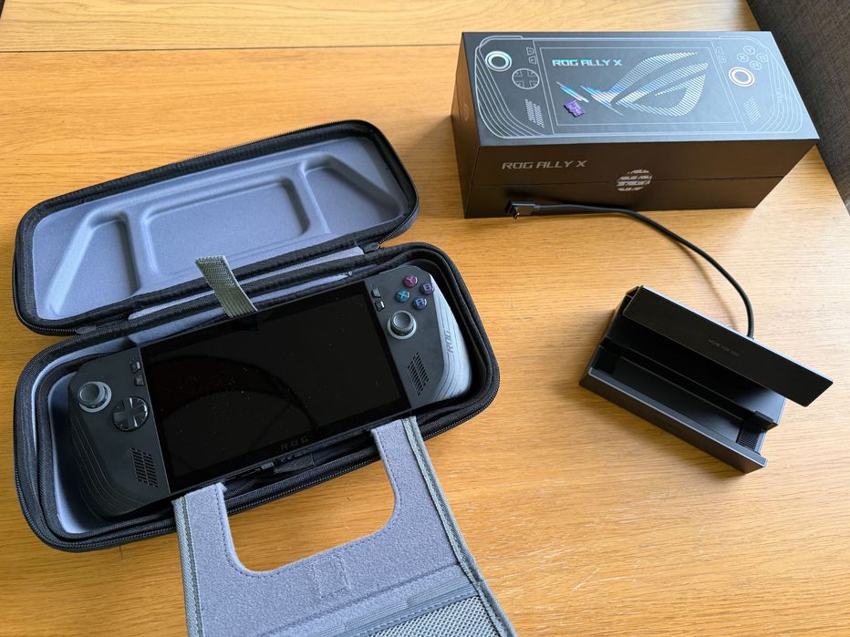 Vendo Asus ROG Ally X 2025 como nova com fatura, garantia e acessórios