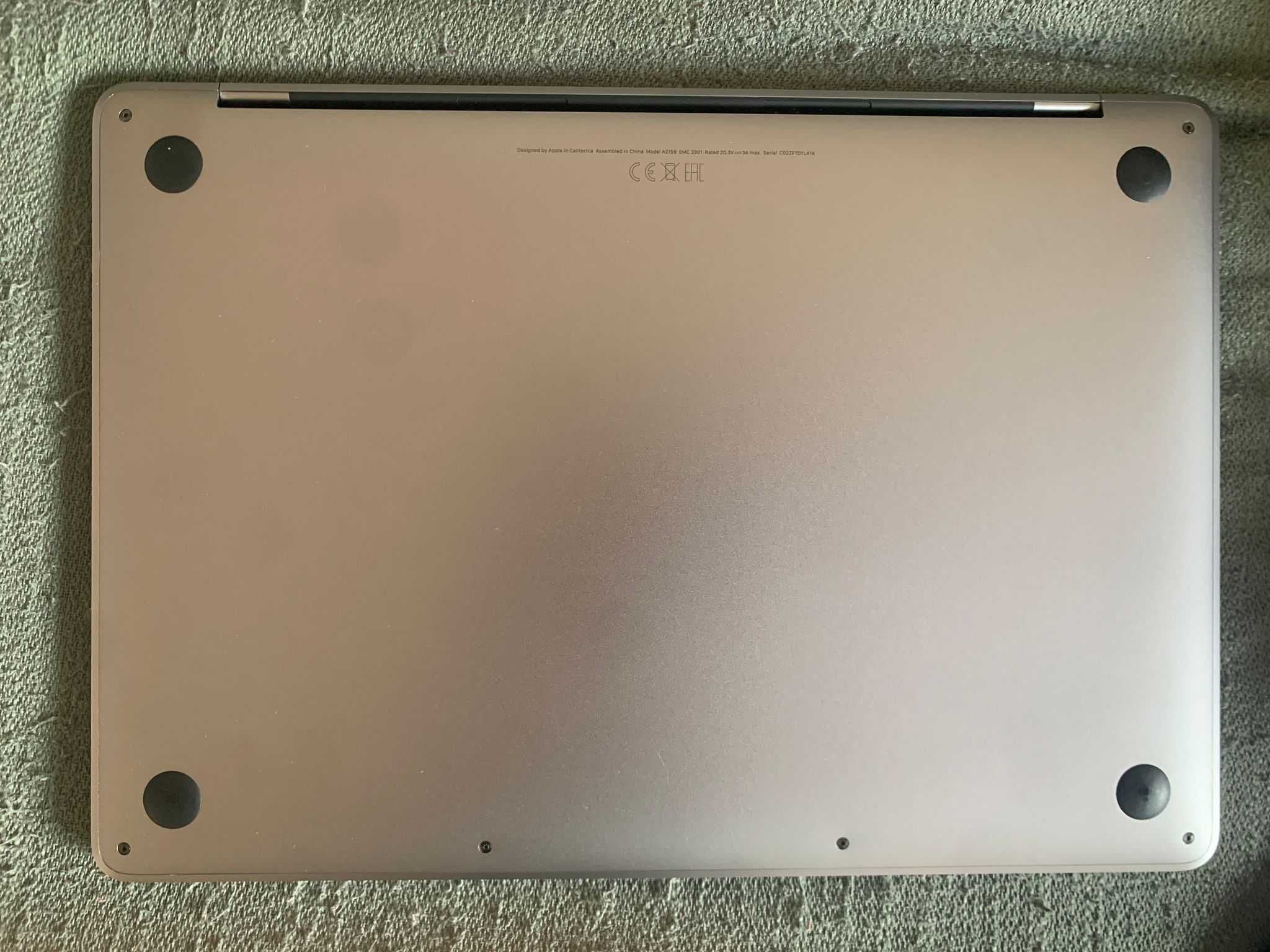 Macbook Pro 2019 16gb 256gb