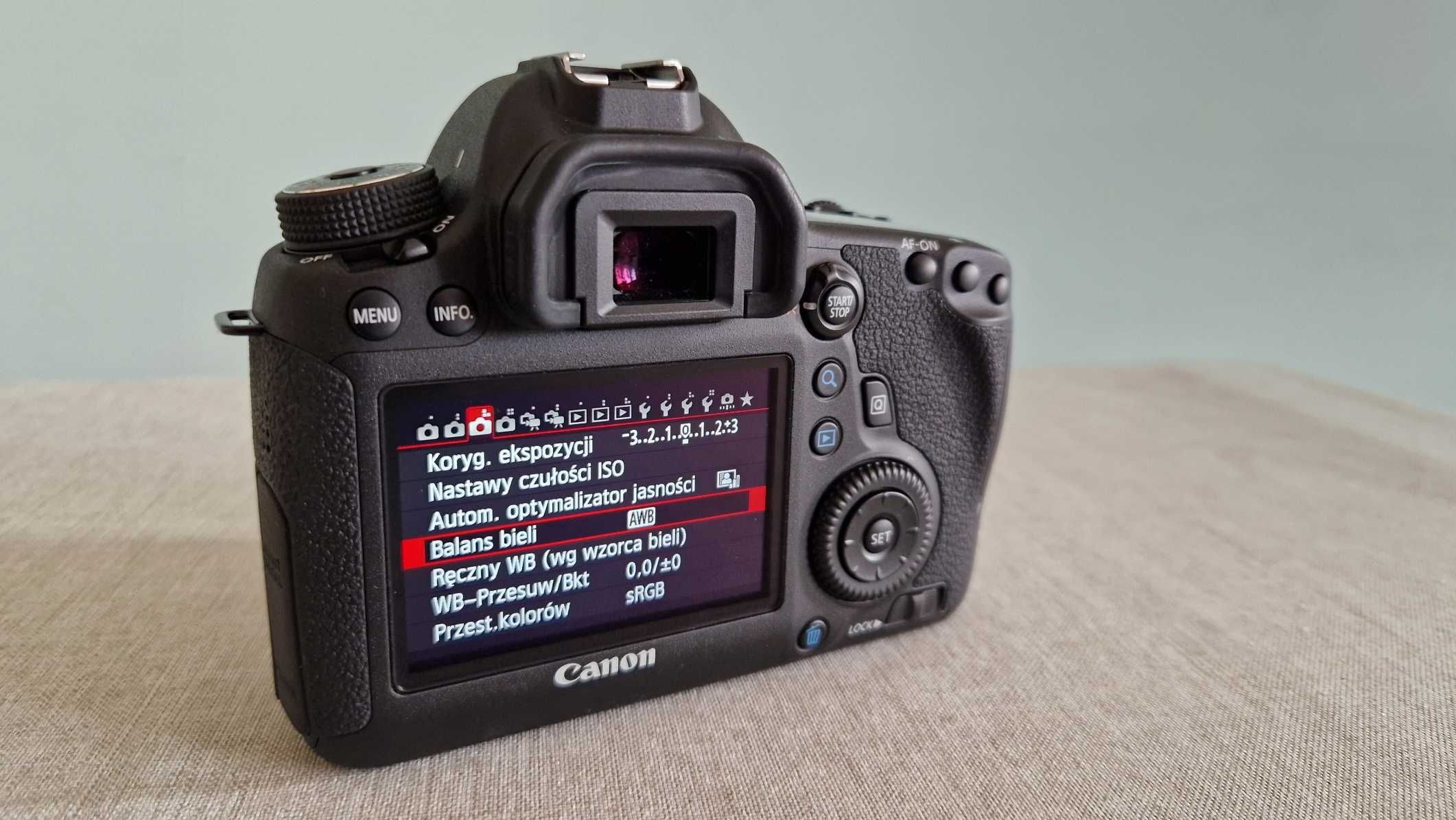 Canon EOS 6d body JAK NOWY migawka 0,5tyś!
