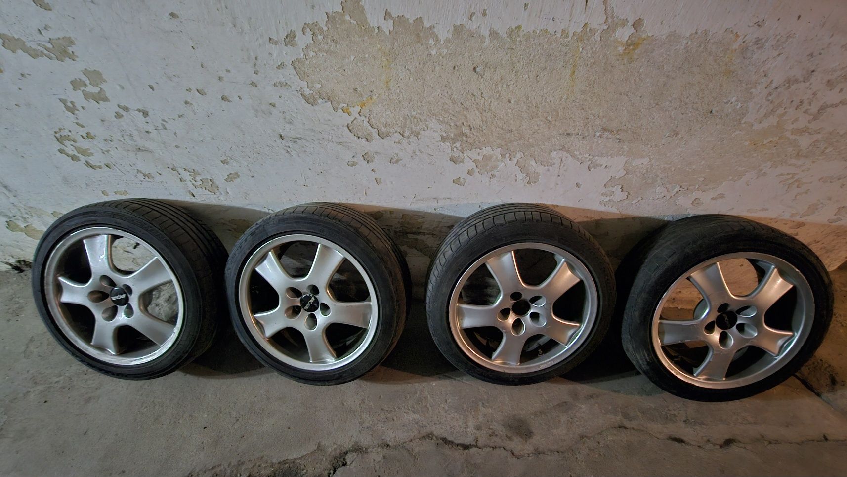 Felgi Ronal 17 cali 5x100 ET35, komplet