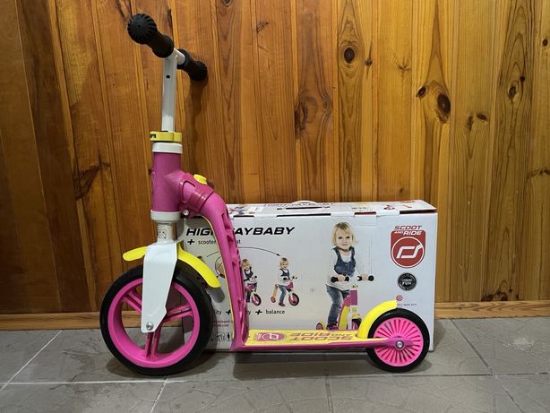 Самокат-трансформер-беговел Scoot&Ride Австрия,для ребёнка от 1 года
