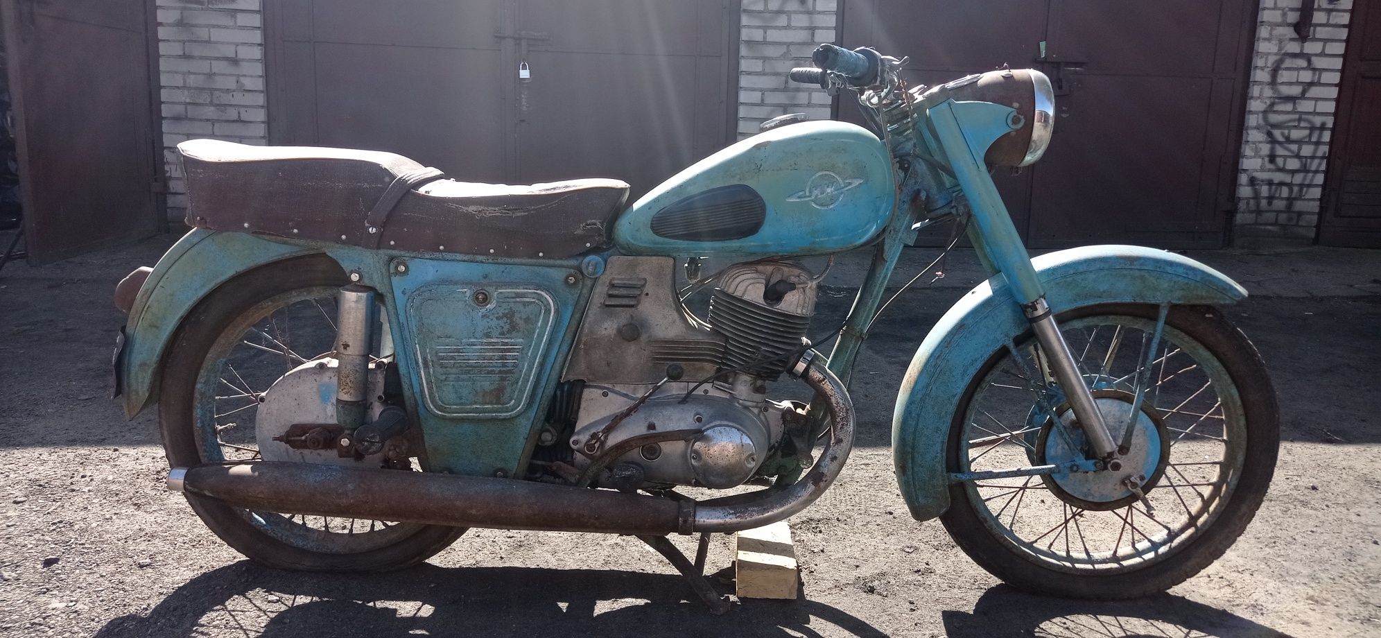 Iż-56 K z 1961 r z wózkiem IZH-56 K
