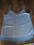 Metaliczny top, dekolt 40