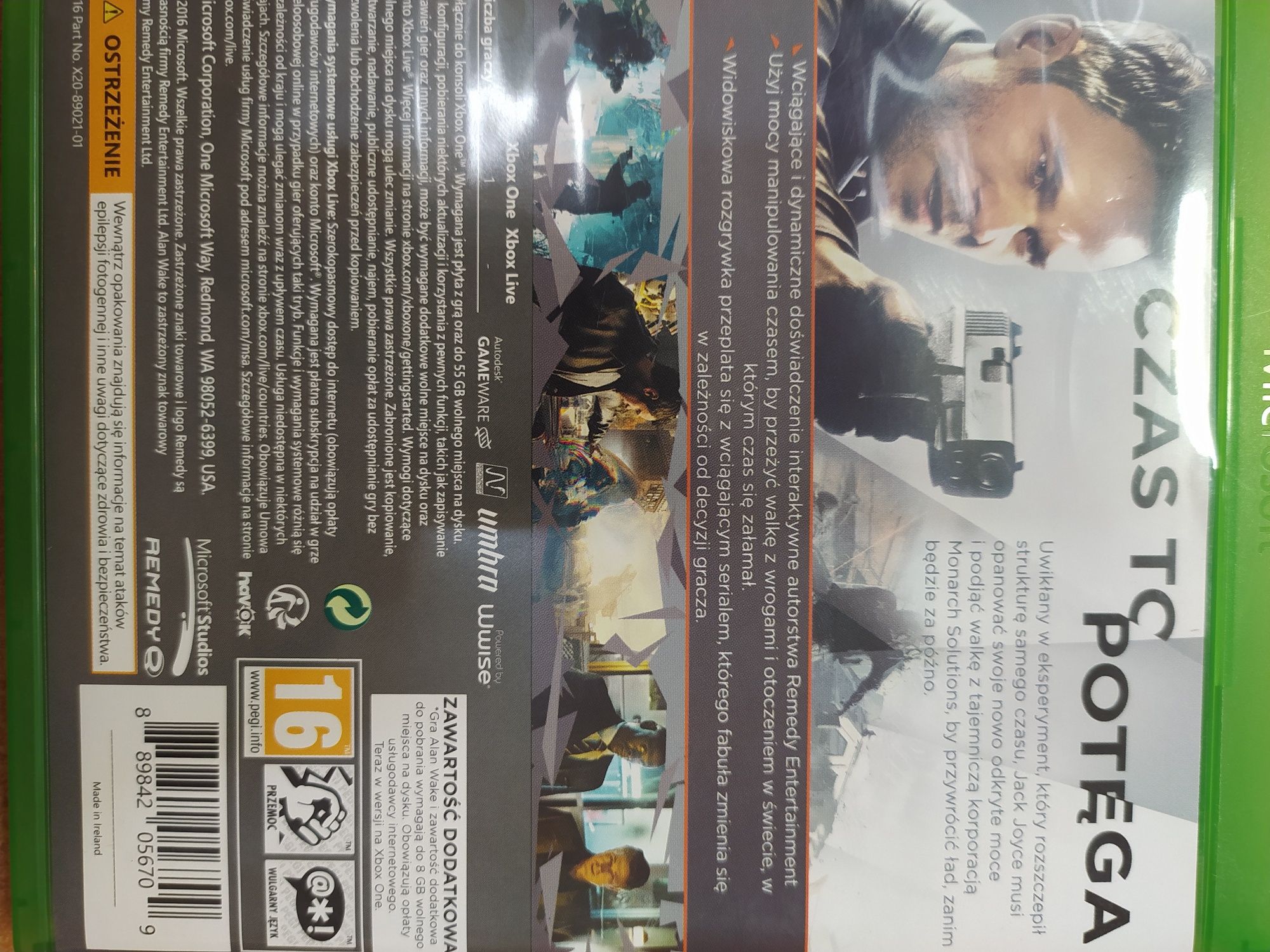Gra akcji QUANTUM BREAK  XBOX ONE Komis Krosno