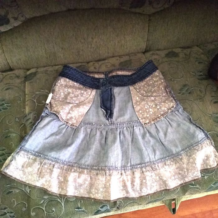 Юбка джинсовая молодежная