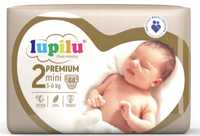 Pieluszki pampersy Lupilu 2 (3-6 kg) 8 opakowań 352 sztuki