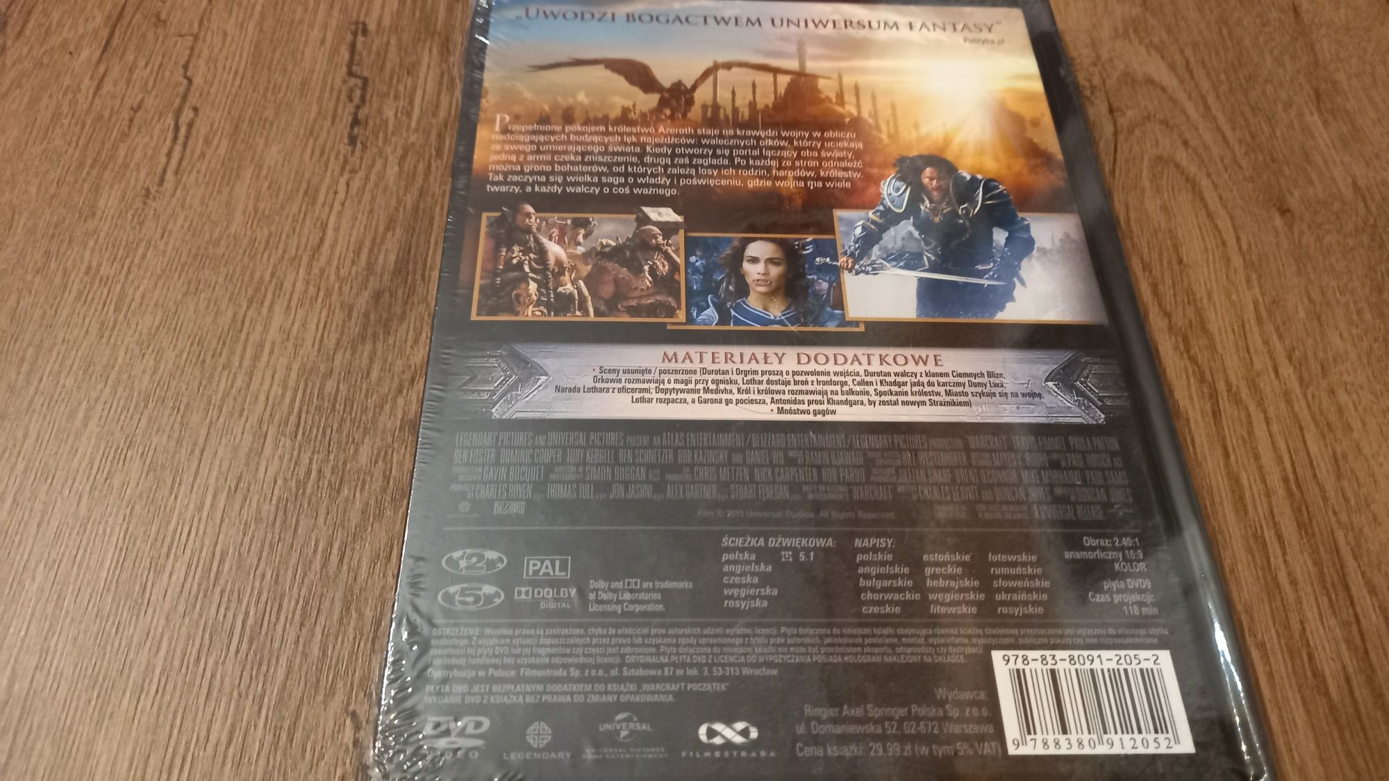 Warcraft  początek dvd