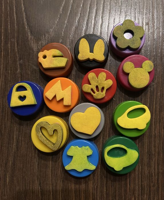 Stempelki 12 szt myszka miki