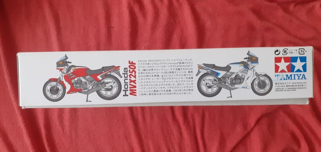 Model motocykla HONDA MVX 250F - TAMIYA!! 1/12