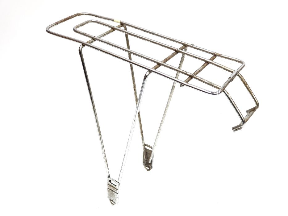 Bagażnik chromowany Romet Meteor Kometa 27 cali PRL