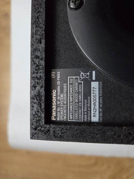 Glosniki Panasonic SB-PMX5