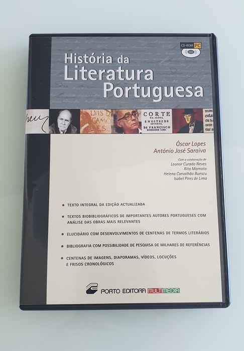 Conteúdo interativo História da Literatura Portuguesa