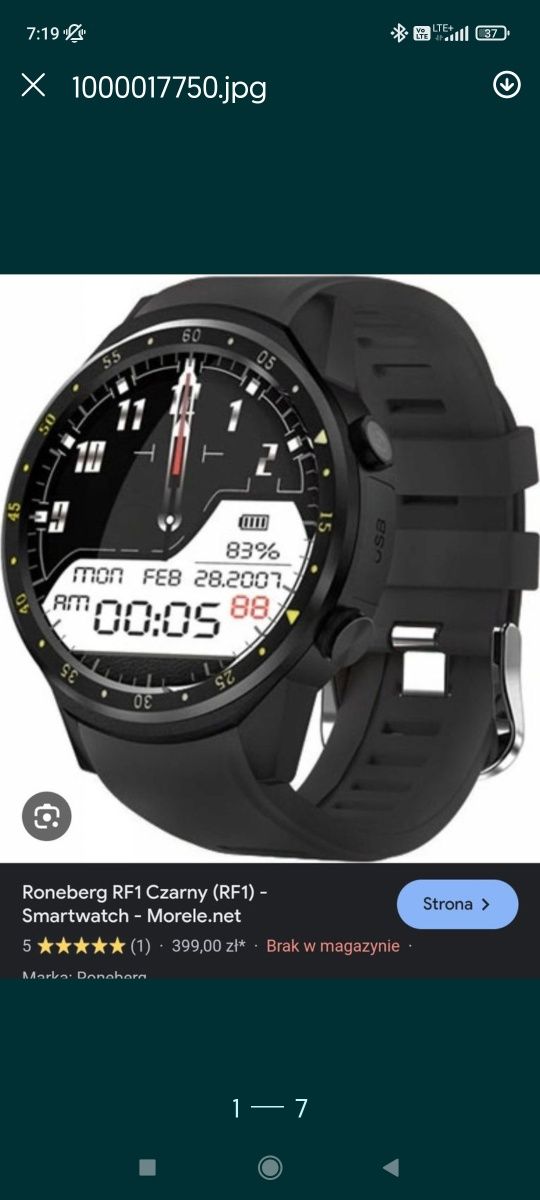 Sprzedam smartwatch Ronerberg