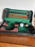 Estojo com kit completo de golf