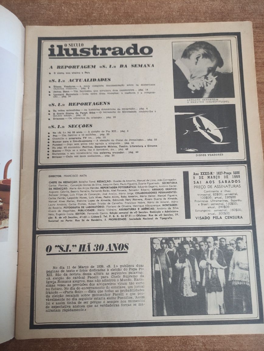 Revista o Século Ilustrado, Edição de 1969