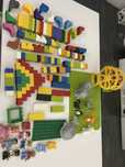 Lego duplo duzy zestaw zwierzeta klocki figurki