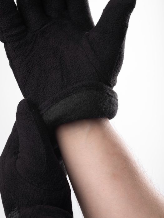 Флісові рукавиці 2-шарові, зимові теплі рукавиці M L XL 2XL