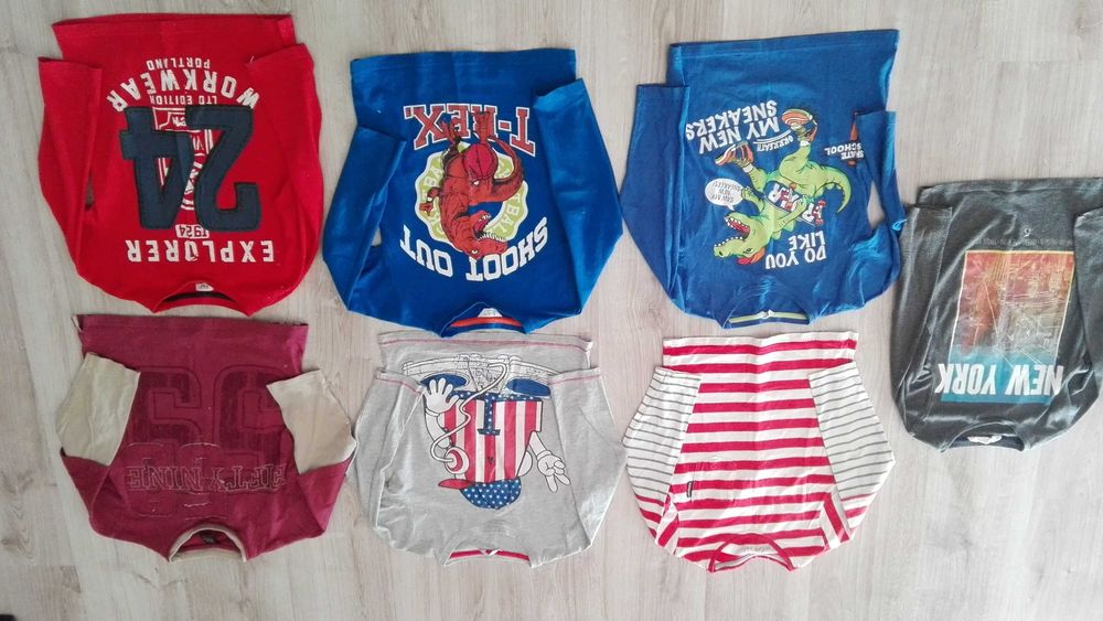 Mega paka 116 batman zestaw spodnie dres jeans koszulki bluzki sweter