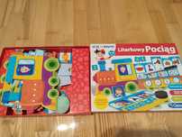 Literkowy pociąg, zabawy, gry edukacyjne, puzzle