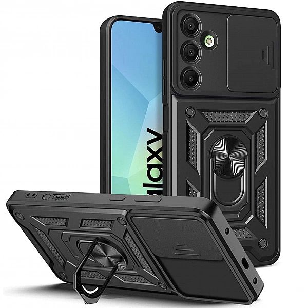 Etui Tech-Protect CamShield Pro na Samsung Galaxy A16/4G / 5G - czarne