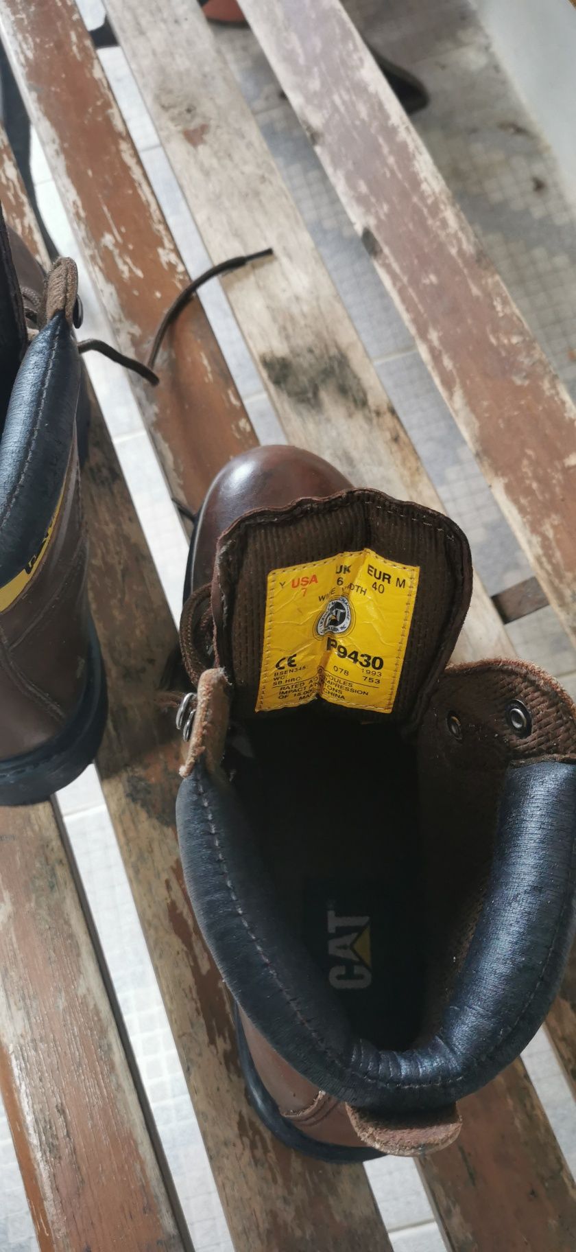 Botas de proteção CATERPILLAR