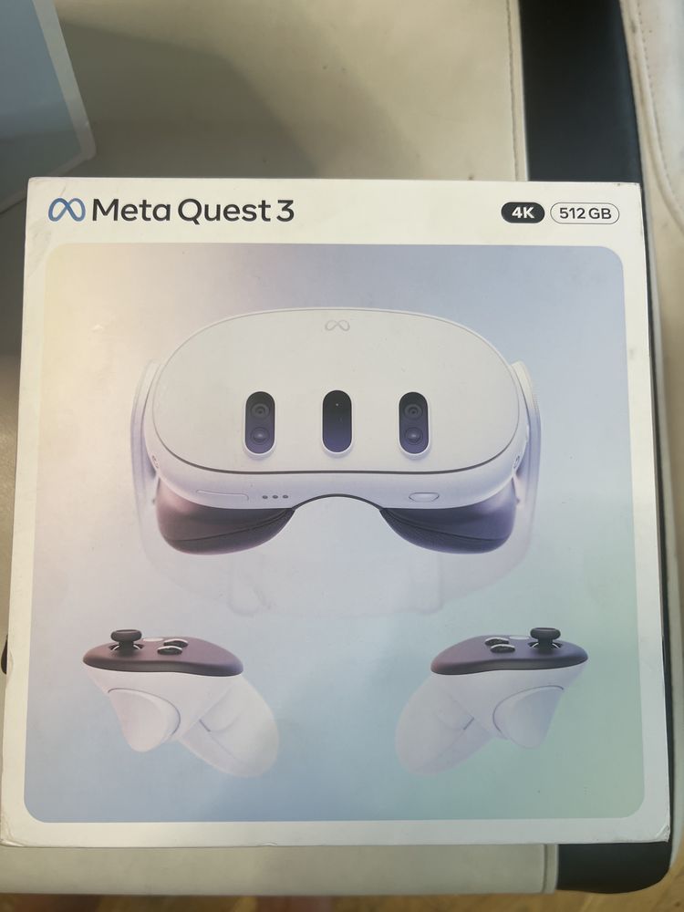 Gogle Meta Quest 3 512GB z Elite Strapem( Nowe nigdy nie otwarte)