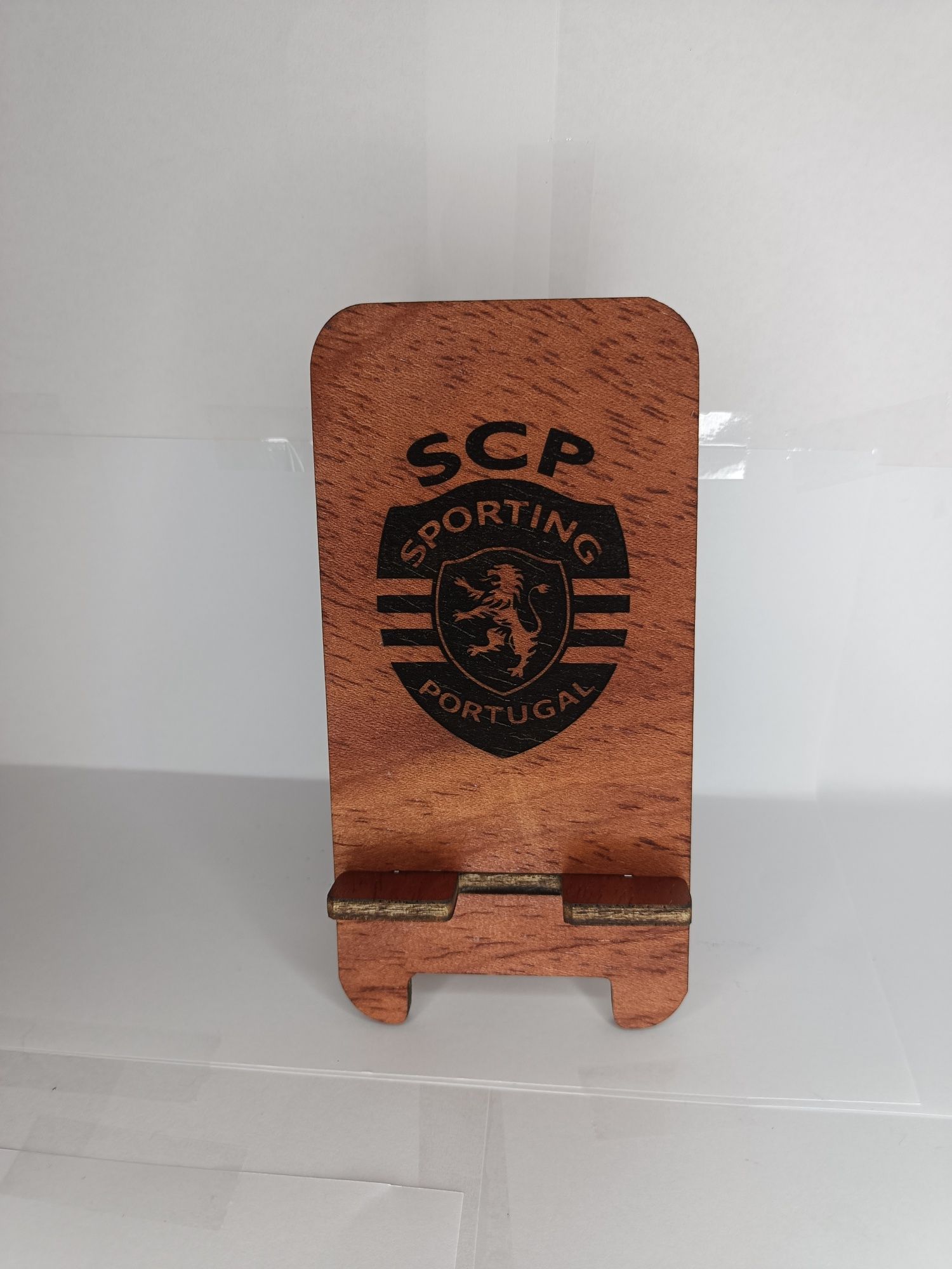 Suporte para telemóvel com emblema de clubes