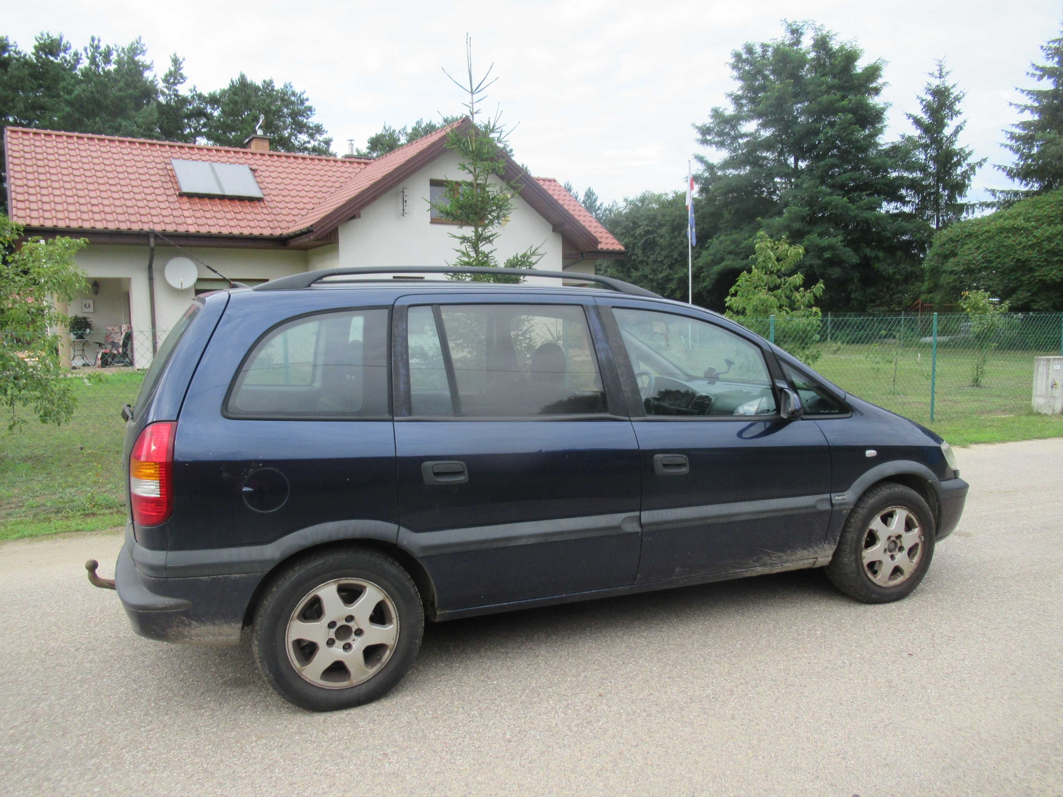 ** OPEL ZAFIRA 1.6 GAZ SEKW 7 osobowa hak okazja oc rok **