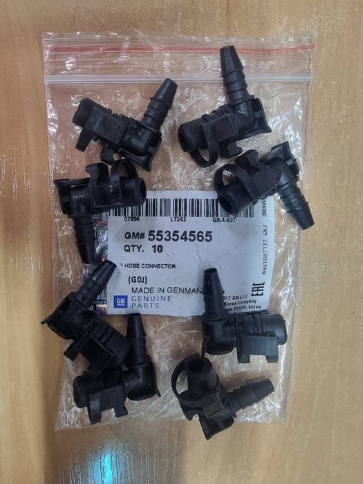 Штуцер системи охолодження (швидке знімання), Opel Chevrolet 55354565.