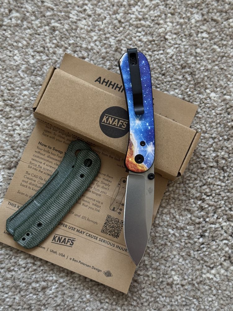 Knafs Lander Custom складний ніж. Новий!  We knife Banter