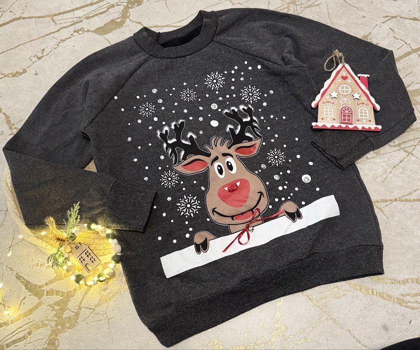 Bluza świąteczna damska