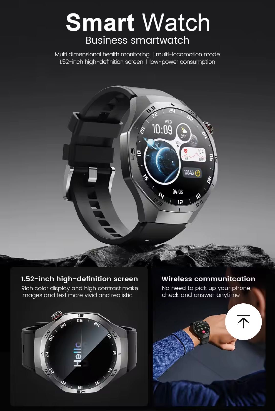 S5 Smart Watch iOS/android