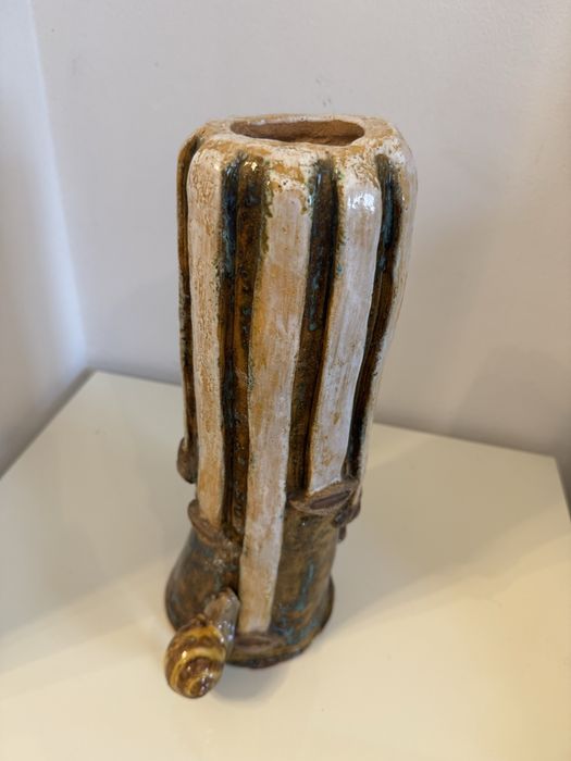 Grande Jarro Vaso exclusivo de grés vidrado esmaltado