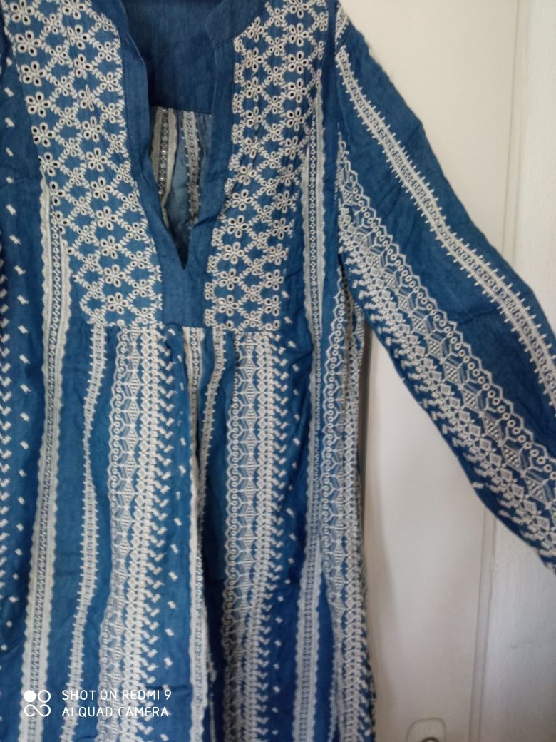 Sukienka mini tunika Zara M Boho Warszawa Mokotów