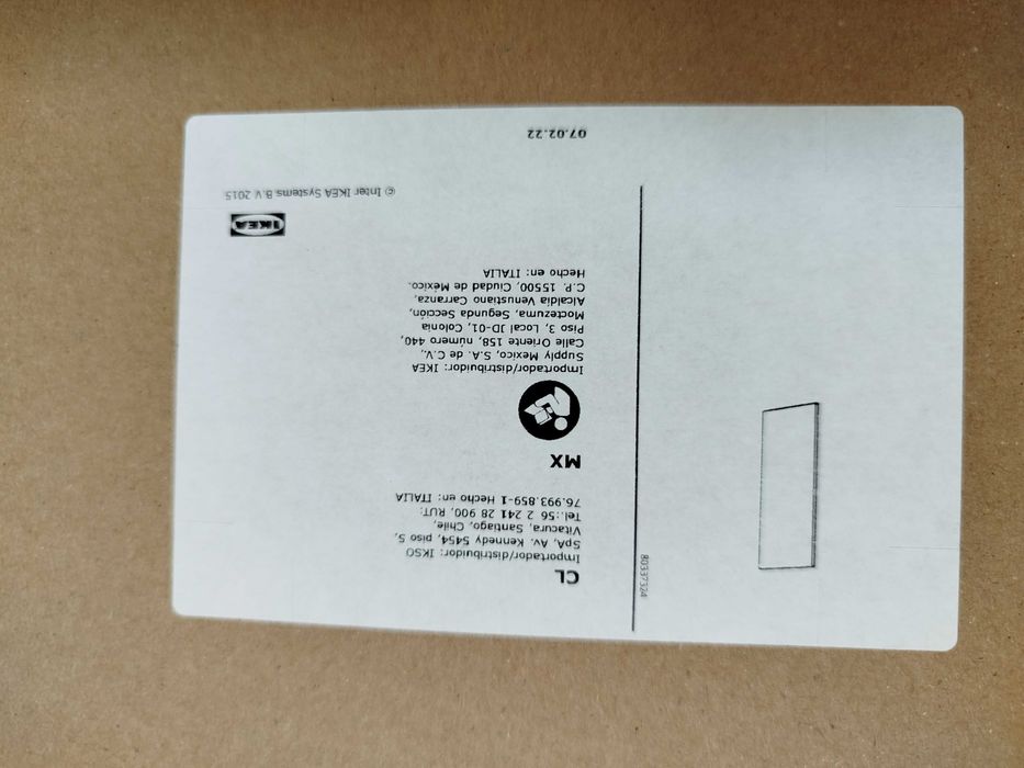 Sprzedam 2  panele maskujące na bok szafki Kungsbacka IKEA